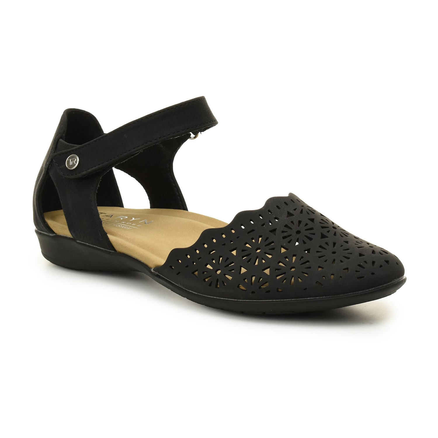 TARYN by ROSE Puncha Womens Round Closed Toe Ballet Flats