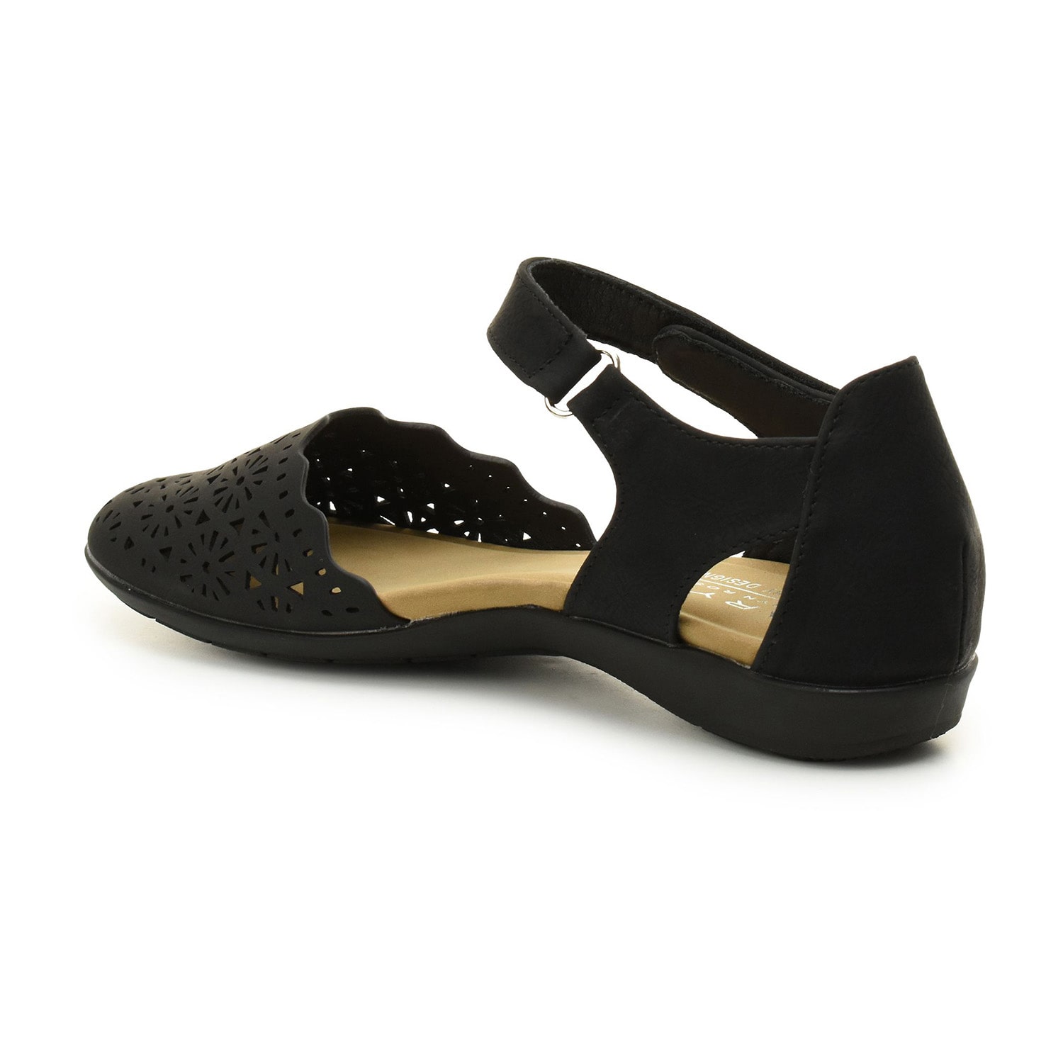 TARYN by ROSE Puncha Womens Round Closed Toe Ballet Flats