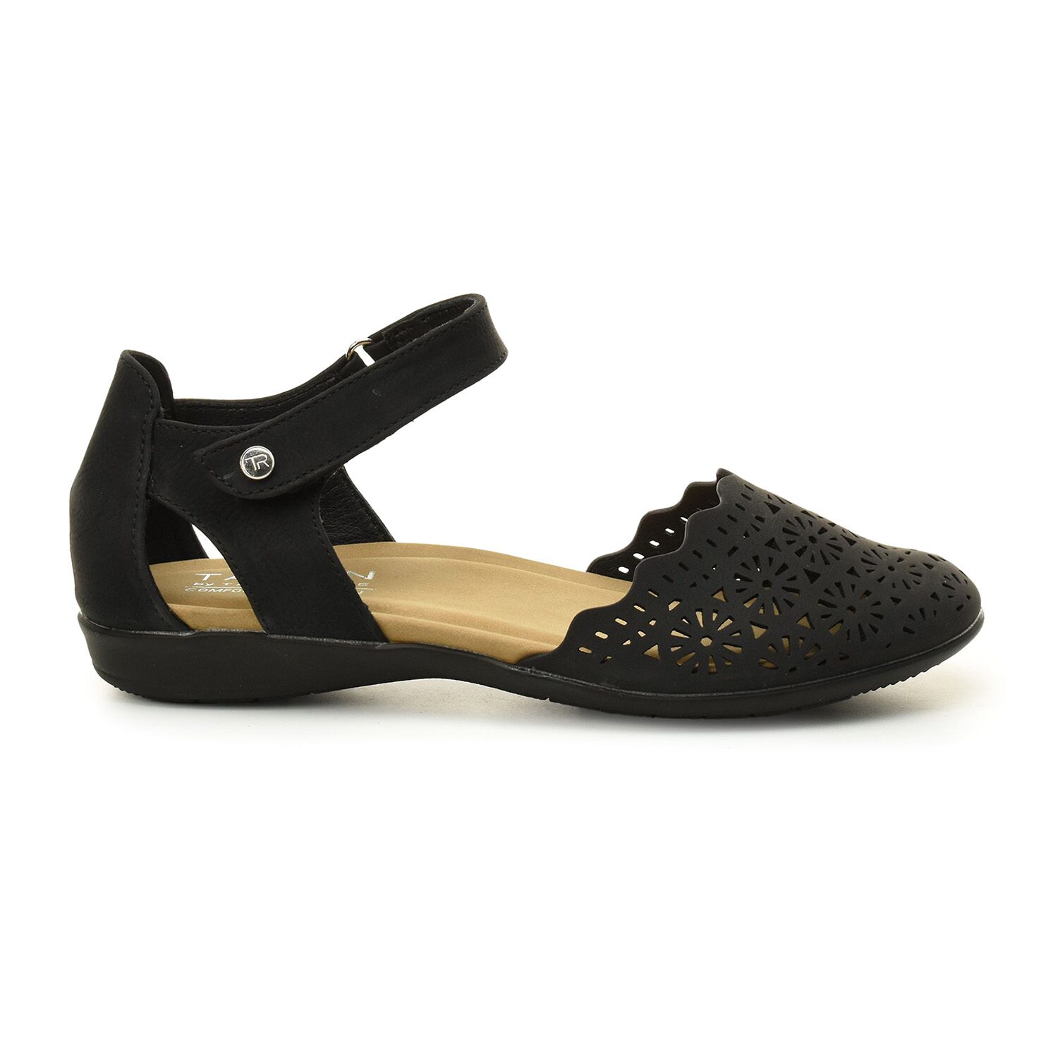 TARYN by ROSE Puncha Womens Round Closed Toe Ballet Flats