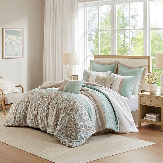 510 Design Josefina 8-pc. Midweight Embroidered Comforter Set