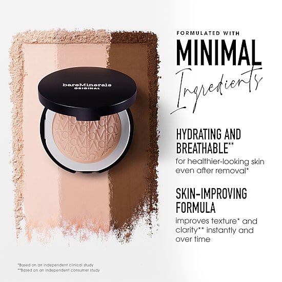 bareMinerals Original Talc-Free Pressed Powder Foundation Mineral Spf 15