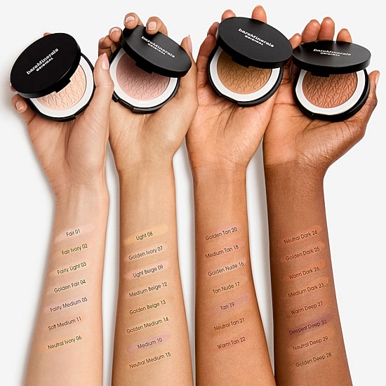 bareMinerals Original Talc-Free Pressed Powder Foundation Mineral Spf 15