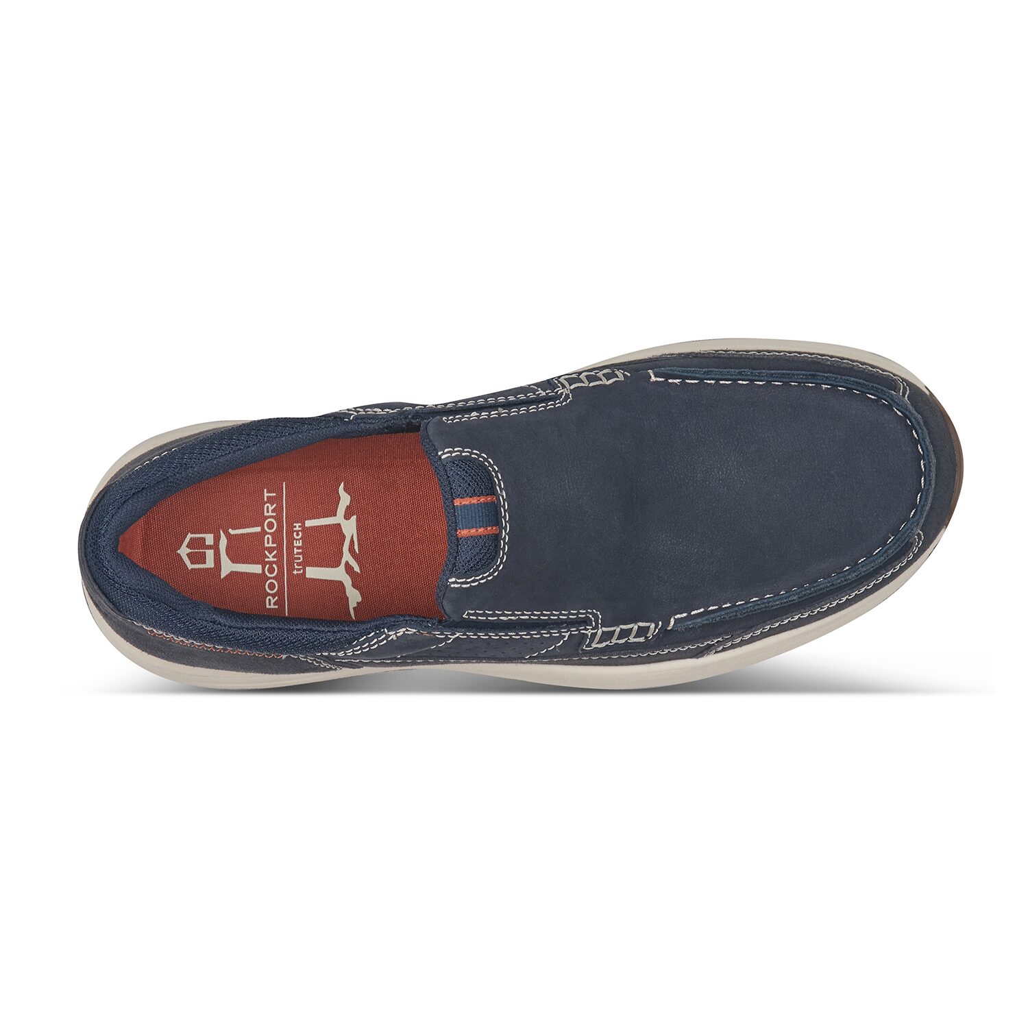 Rockport Rmatwell Mens Moc Closed Toe Slip-On Shoe