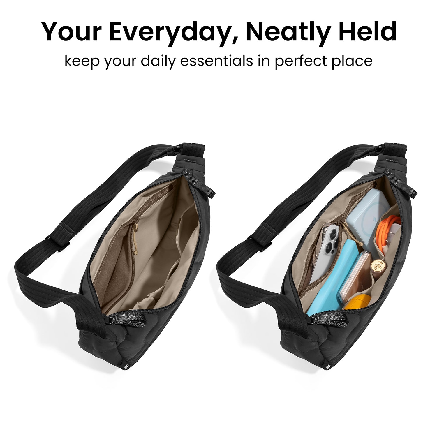 tomtoc Terra-T34 Light Crossbody Bag Money Belt