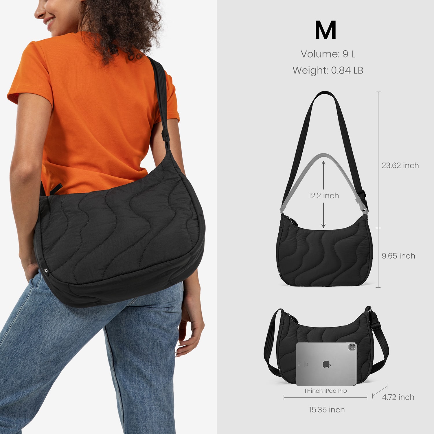Tomtoc Terra-T34 Light Crossbody Bag Money Belt