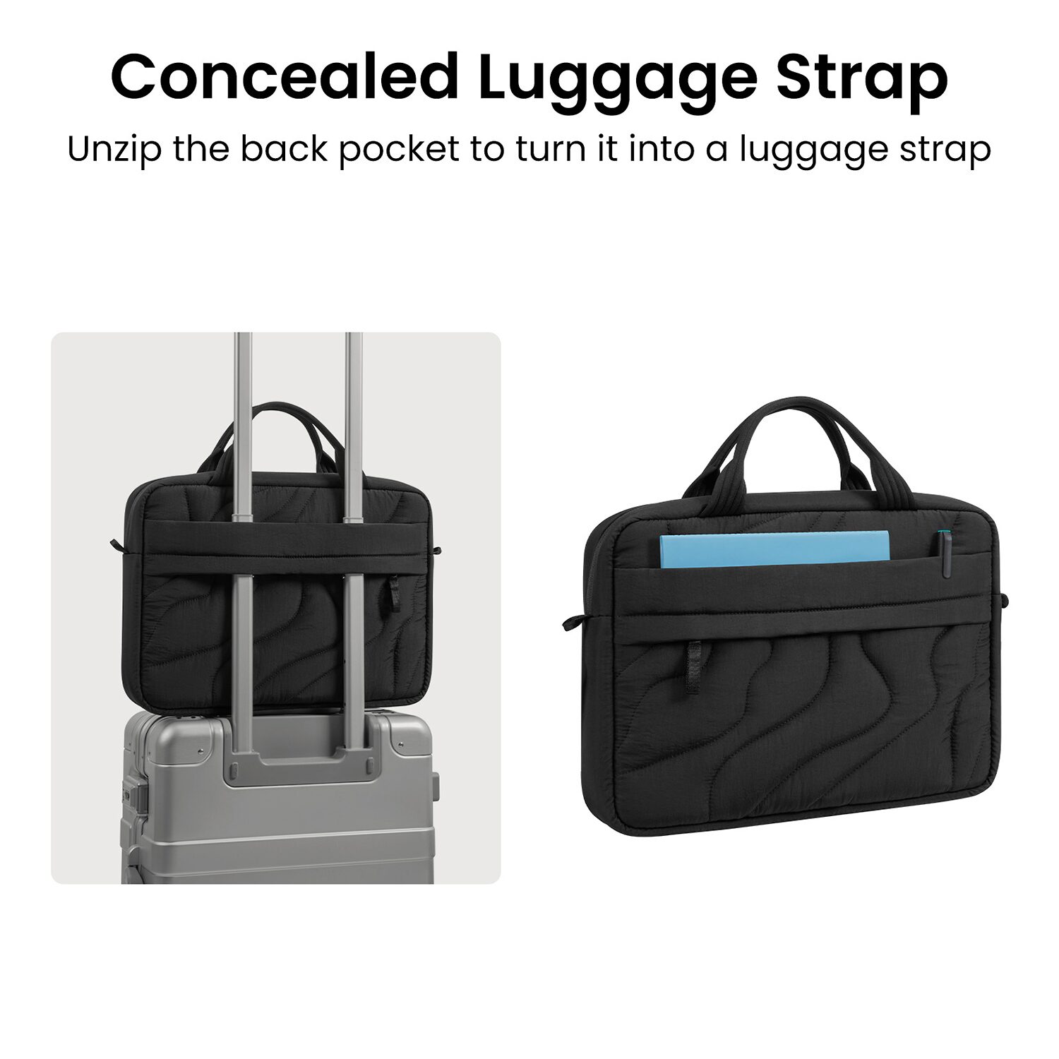 Tomtoc Terra-A28 Puffy Laptop Carrying Bag for 15-16" Laptops