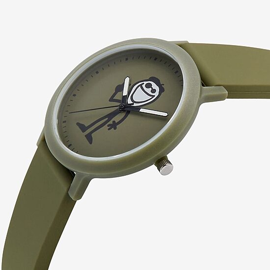 Speidel Unisex Adult Green Strap Watch 60930011