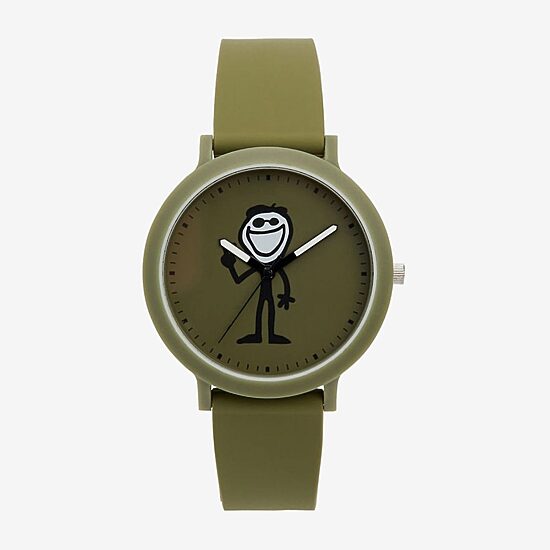 Speidel Unisex Adult Green Strap Watch 60930011