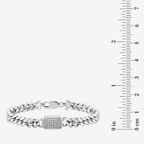 Effy Final Call Limited Quantities! Mens Sterling Silver 8 1/2 Inch Chain Bracelet
