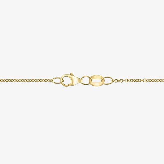 Effy Final Call Limited Quantities! Womens Diamond Accent Genuine Blue Topaz 14K Gold 18 Inch Pendant Necklace