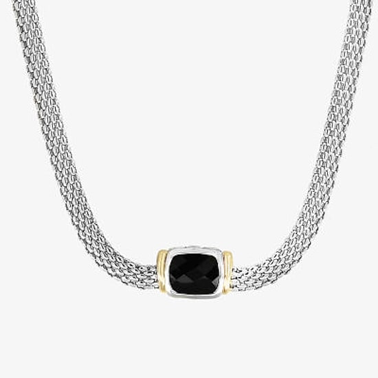 Effy Final Call Limited Quantities! Womens 18K Gold Over Silver 18 Inch Mesh Chain Necklace