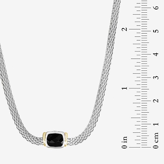Effy Final Call Limited Quantities! Womens 18K Gold Over Silver 18 Inch Mesh Chain Necklace