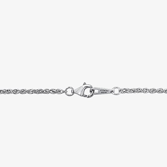 Effy Final Call Limited Quantities! Womens Genuine Blue Topaz Sterling Silver Cross 18 Inch Pendant Necklace