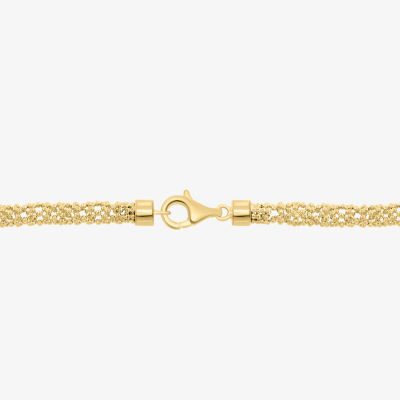Effy Final Call Limited Quantities! Womens 14K Gold Over Silver 24 Inch Mesh Chain Necklace