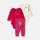 Baby's Boy's Christmas Clothes 0-24 Months - Baby