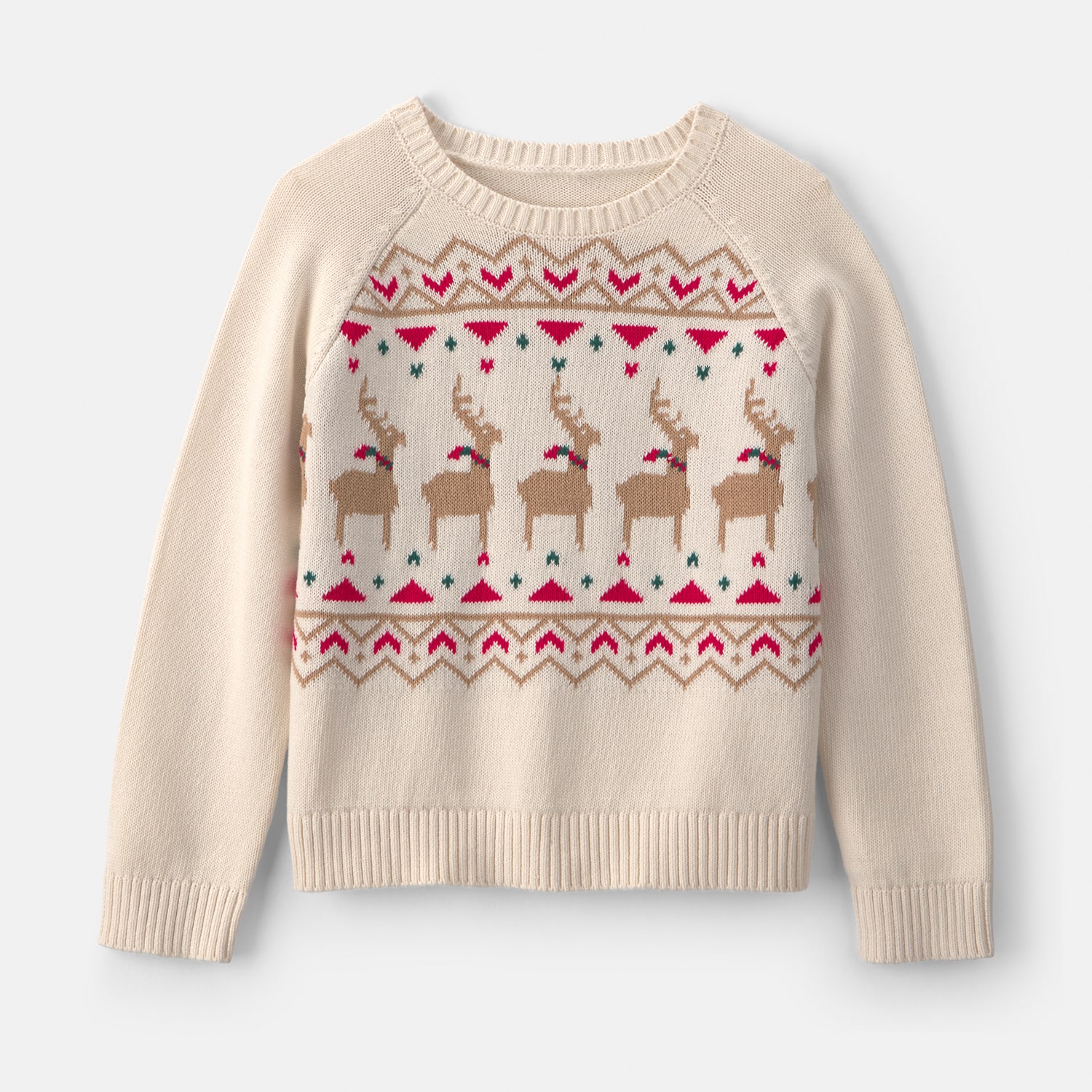 Carter's Little & Big Kid Girls Crew Neck Long Sleeve Pullover Sweater