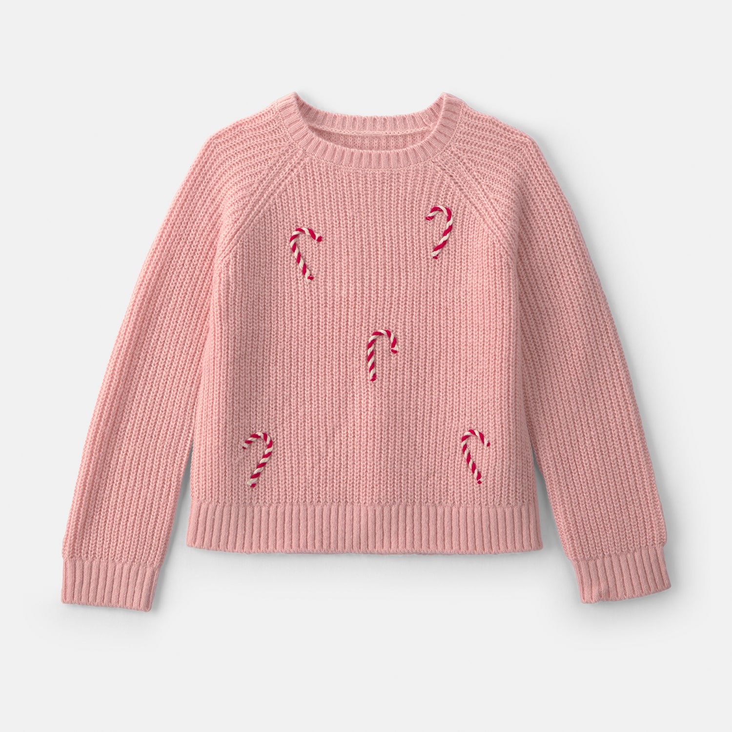 Carter's Little & Big Kid Girls Crew Neck Long Sleeve Pullover Sweater