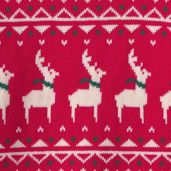 Carter's Little & Big Kid Boys Holiday Crew Neck Long Sleeve Pullover Sweater