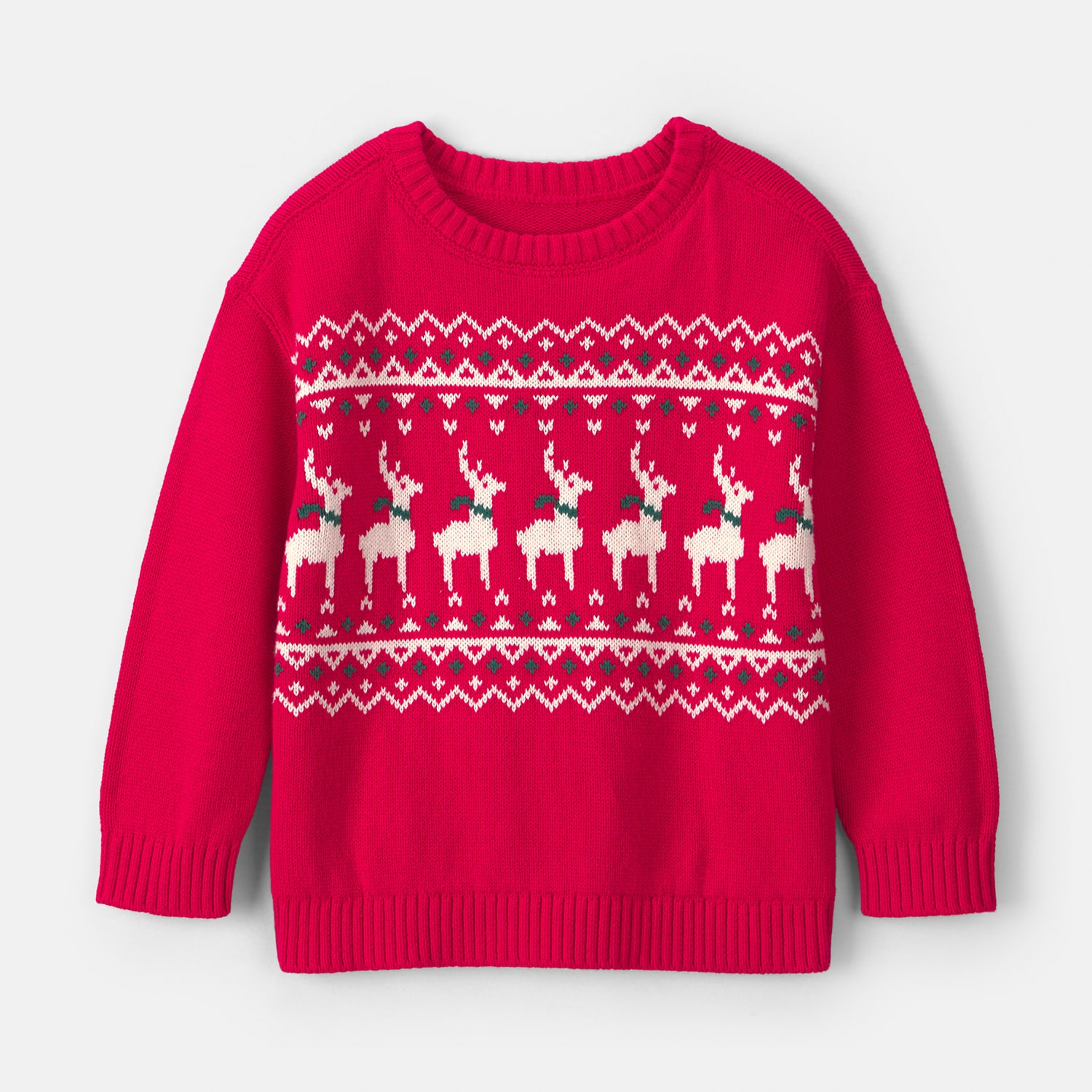 Carter's Toddler Boys Crew Neck Long Sleeve Pullover Sweater