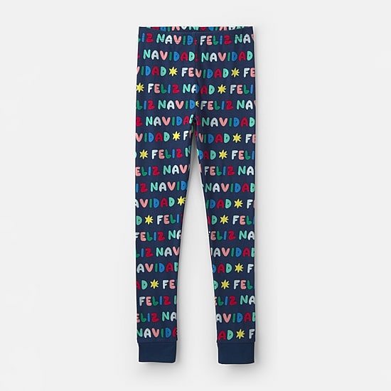 Carter's Family Matching Little & Big Kid Unisex Rib Crew Neck Long Sleeve 2-pc. Pajama Set
