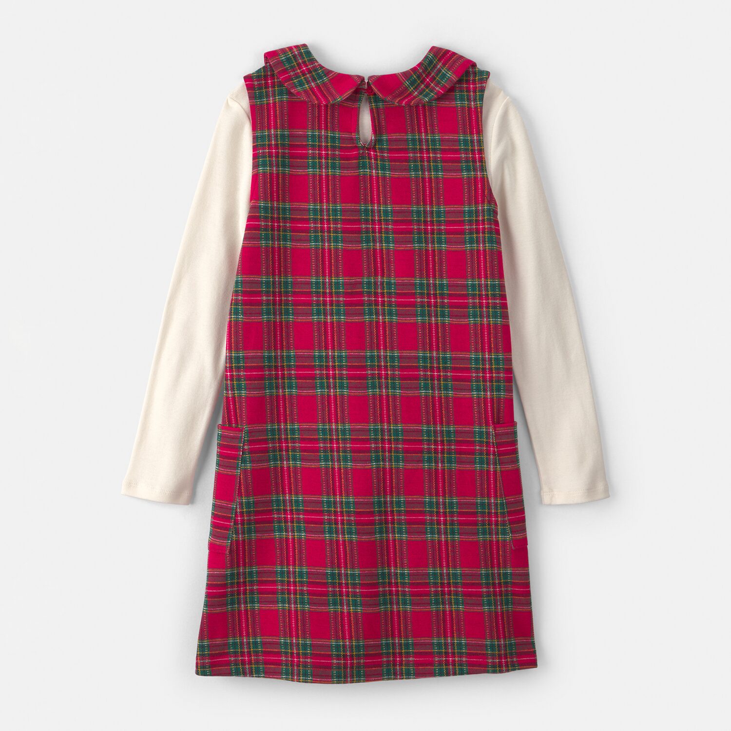 Carter's Little & Big Kid Girls Plaid 2-pc. Dress Set