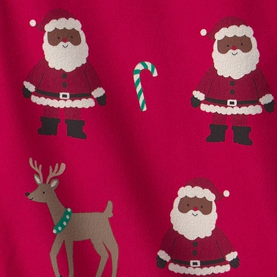 Carter's Family Matching Holiday Unisex Adult Fleece Long Sleeve 2-pc. Pajama Set