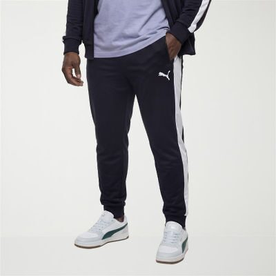 PUMA Mens Straight Mid Rise Regular Fit Big and Tall Track Pant