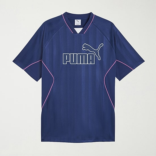 PUMA Sport Jersey Mens V Neck Short Sleeve Moisture Wicking Big and Tall Jersey