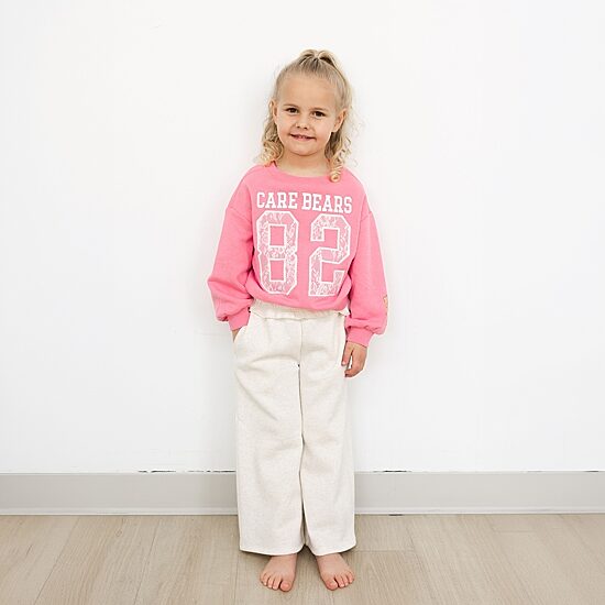 Grayson Little Toddler Girls Wide Leg Relaxed Fit Pull-On Pant