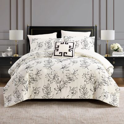 Dee Ocleppo Greek Key Embroidered Square Throw Pillow
