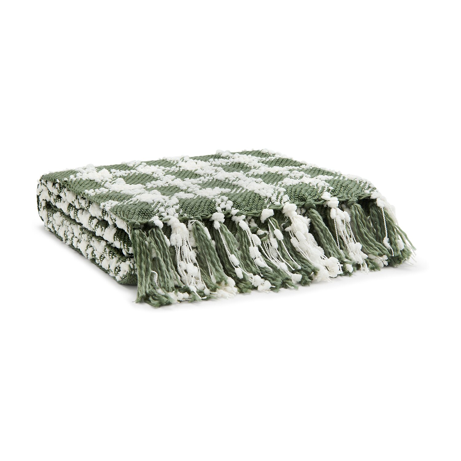 Fieldcrest Chenille Plaid Throw