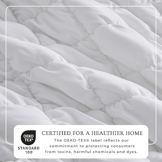 Linery Marshmallow Puff Easy Care Quilt Set