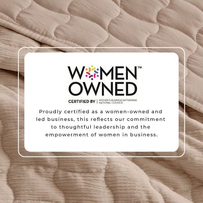 Linery Gauze Wave Stitched Easy Care Quilt Set
