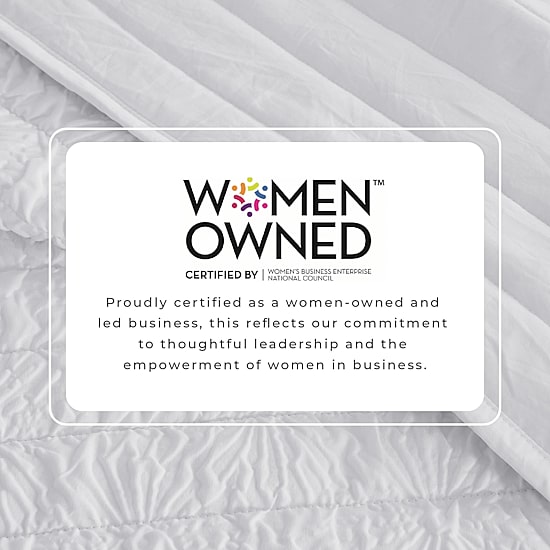 Linery Diamond Textured Easy Care Quilt Set