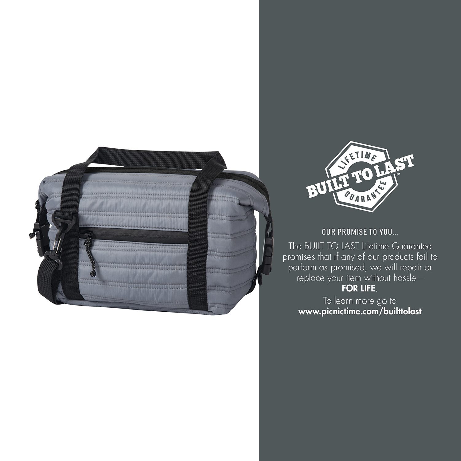 ONIVA® Midday Quilted Washable Insulated 2-pc. Lunch Bag