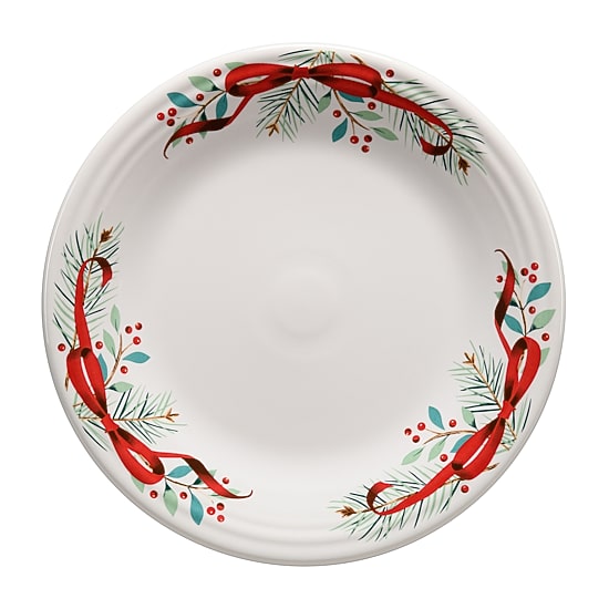 Fiesta Holly Berry Christmas 3-pc. Ceramic Dinnerware Set