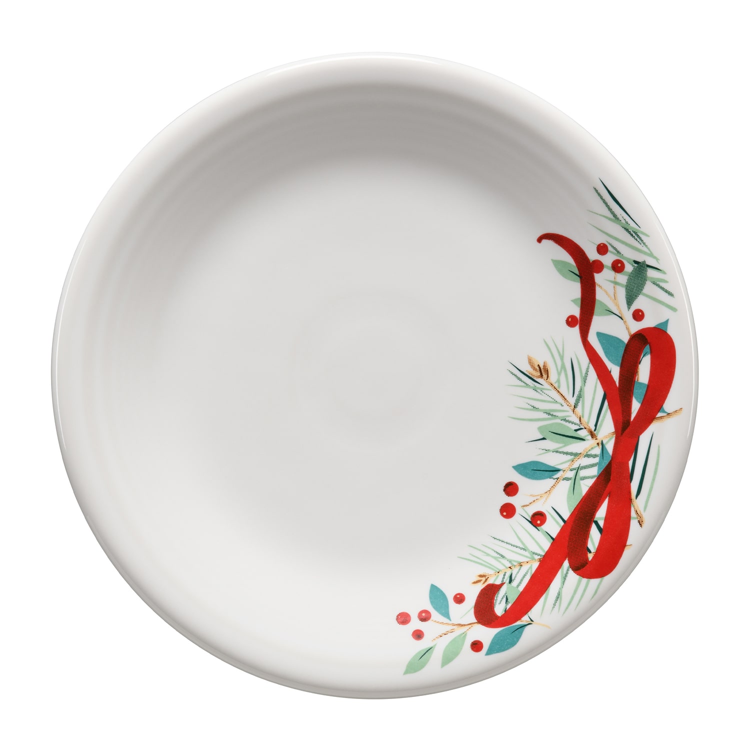 Fiesta Holly Berry Christmas 3-pc. Ceramic Dinnerware Set
