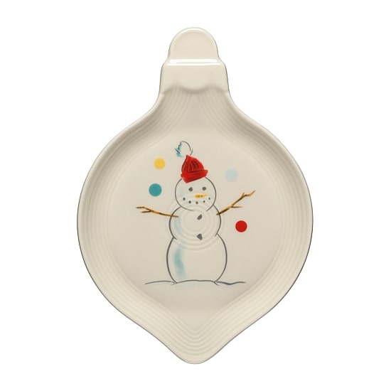 Fiesta Jolly Christmas Classic 4-pc. Ceramic Appetizer Plate