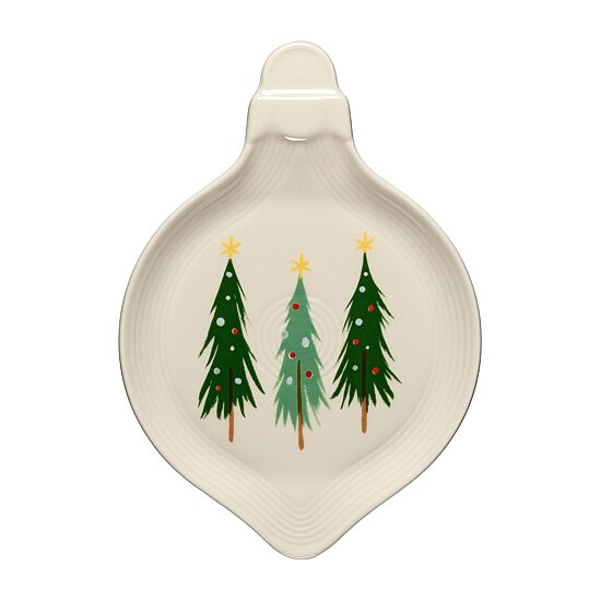 Fiesta Jolly Christmas Classic 4-pc. Ceramic Appetizer Plate