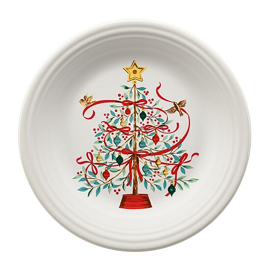 Fiesta Holly Berry Christmas 3-pc. Ceramic Dinnerware Set