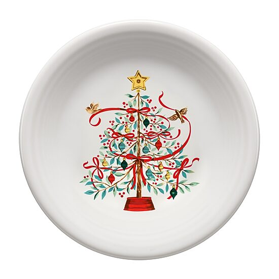 Fiesta Holly Berry Christmas 3-pc. Ceramic Dinnerware Set