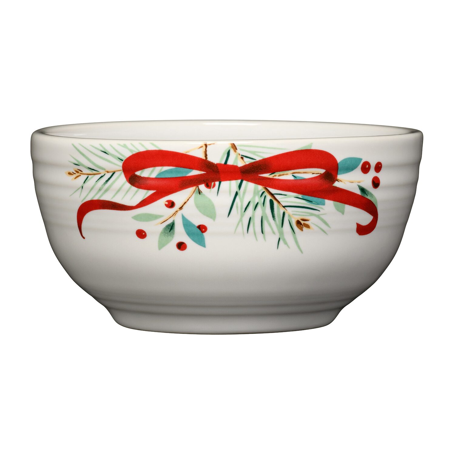 Fiesta Holly Berry Christmas 3-pc. Ceramic Dinnerware Set