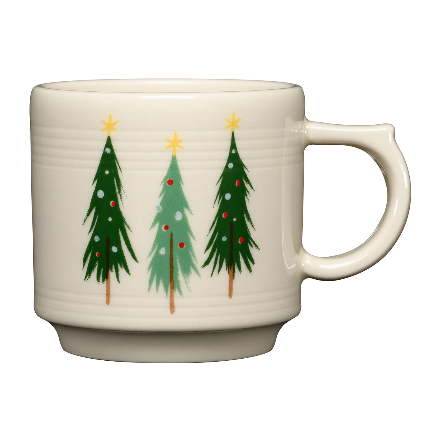 Fiesta Jolly Christmas Classic 4-pc. Holiday Coffee Mug