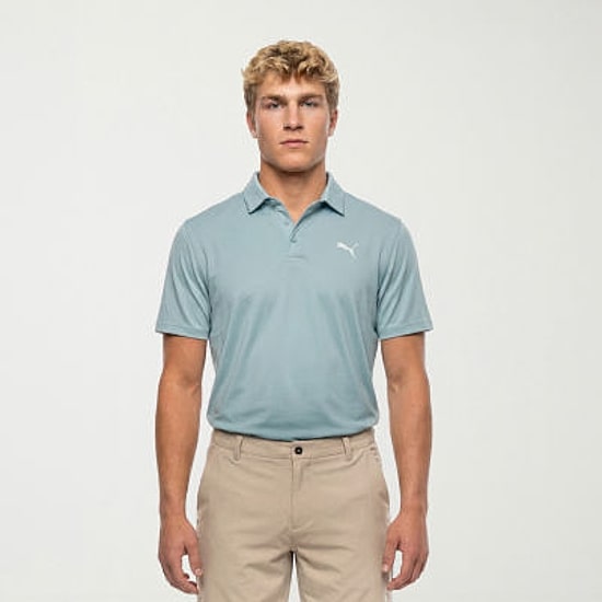 PUMA Mens Short Sleeve Polo Shirt