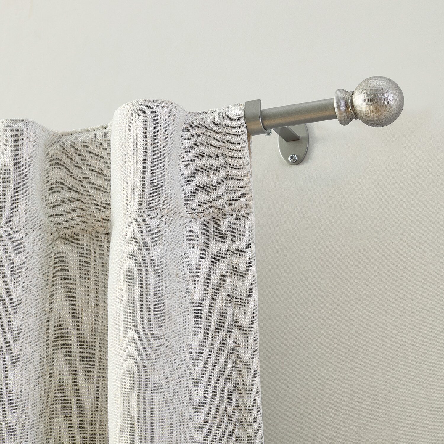 Threadmade Farm Ball 3/4 Adjustable Curtain Rod