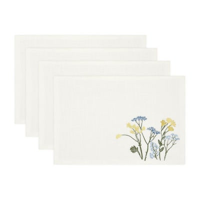 Lenox Wildflowers Border 4-pc. Placemat