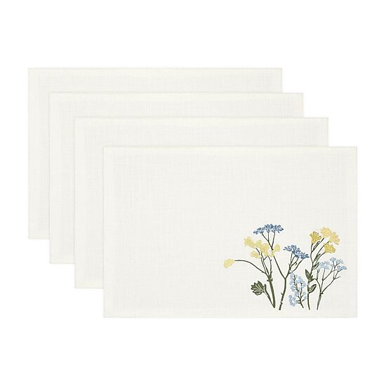 Lenox Wildflowers Border 4-pc. Placemat