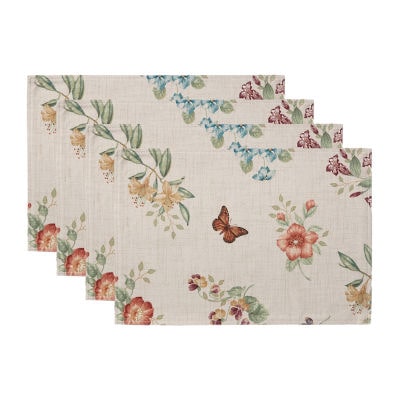 Lenox Butterfly Meadow Fall 4-pc. Placemat
