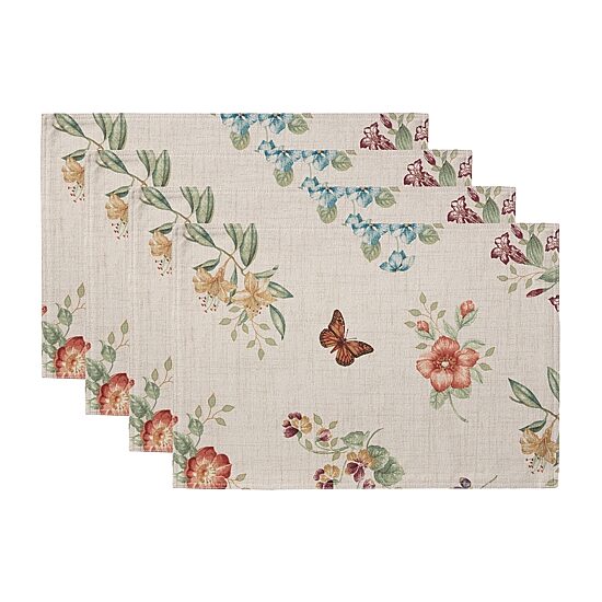 Lenox Butterfly Meadow Fall 4-pc. Placemat