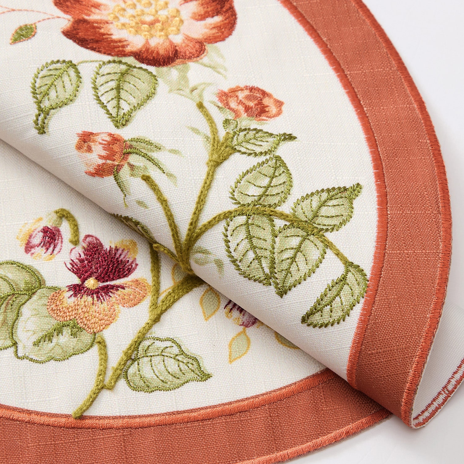 Lenox Butterfly Meadow Fall Embroidered 4-pc. Placemat